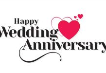 Happy Anniversary wedding