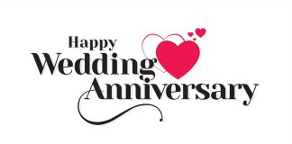 Happy Anniversary wedding