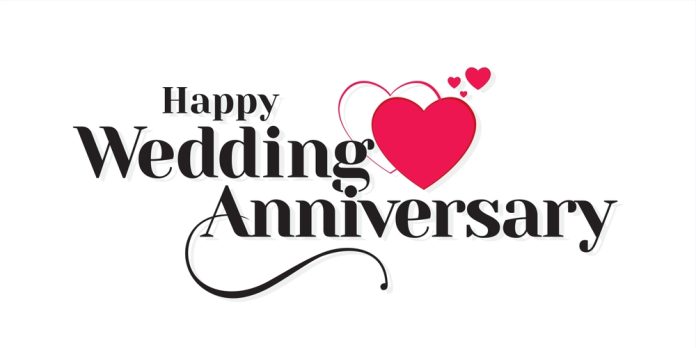 Happy Anniversary wedding