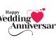 Happy Anniversary wedding