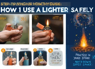 How to Use a Lighter: A Step-by-Step Guide for Beginners How to Use a Lighter Safely