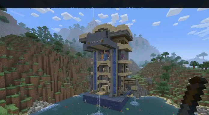 How to Make a Water Elevator in Minecraft