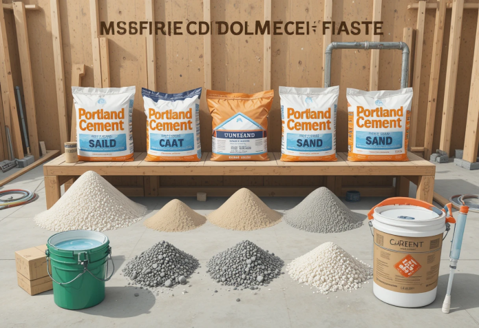 Materials for Making Concrete
