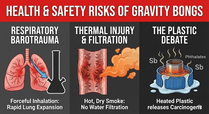 Health and Safety in gravity bong