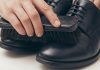 how to polish shoes with brush