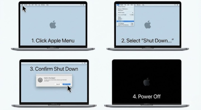How to Shut Down MacBook
