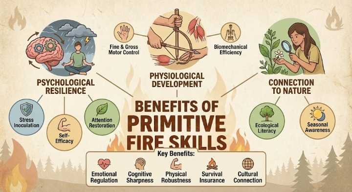 Benefits of Primitive Fire Skills