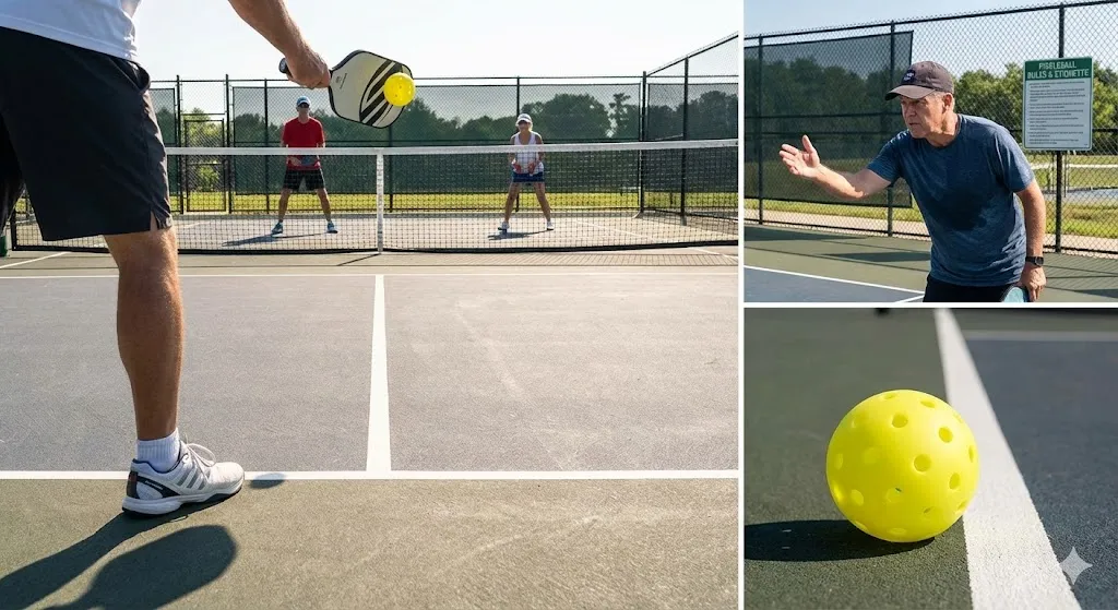 Line Calls and Faults Pickleball