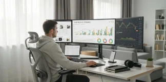 Worker managing multiple passive income streams in 2026